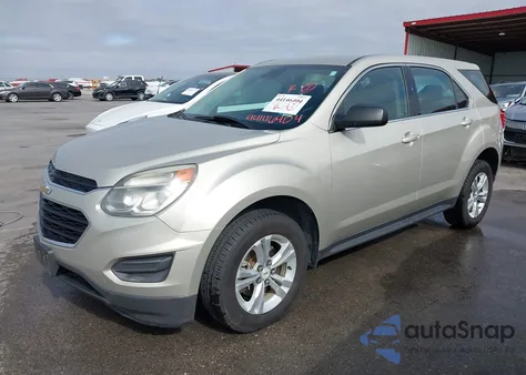 2016 Chevrolet Equinox Ls из США, поврежденный, VIN 2GNALBEK8G1170663